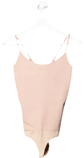 A.L.C. Nude Stretch-knit Bodysuit UK XS