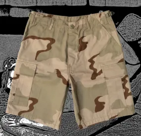 Brooklyn Work T23 Cargo Shorts Tri-Color Desert Camo