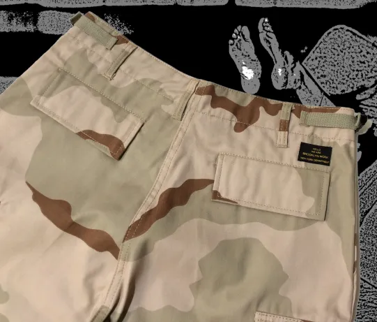 Brooklyn Work T23 Cargo Shorts Tri-Color Desert Camo