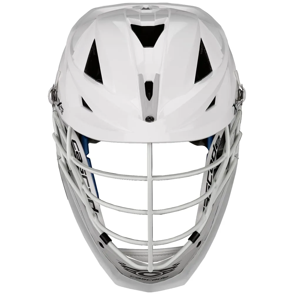 Cascade XRS PRO Quick Clip White Lacrosse Helmet