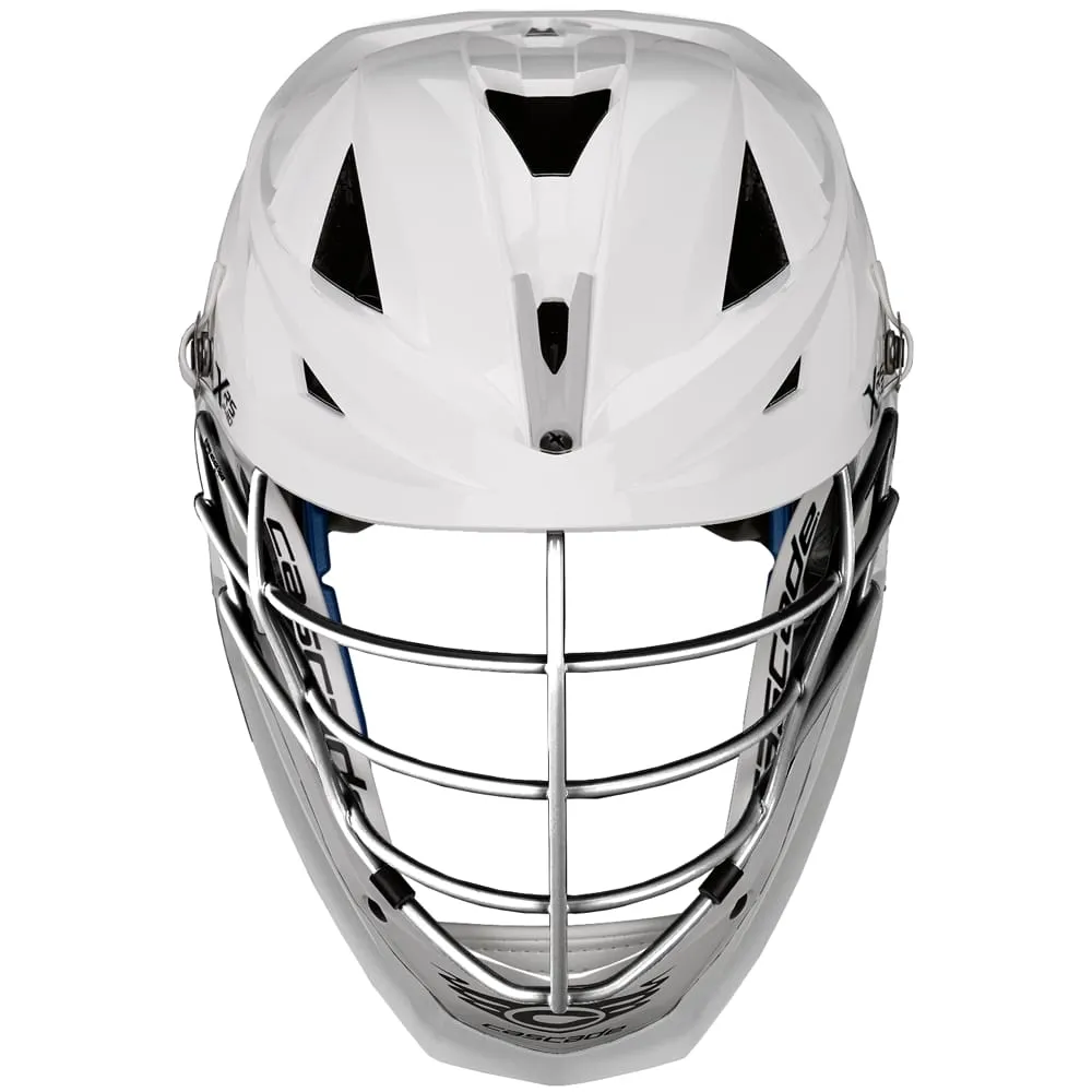 Cascade XRS PRO Quick Clip White Lacrosse Helmet