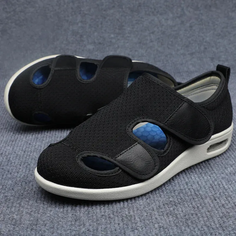 Casual Mom Dad Shoes Sandals Orthopedics Wide Feet Swollen Thumb Eversion Adjusting Soft Diabetic