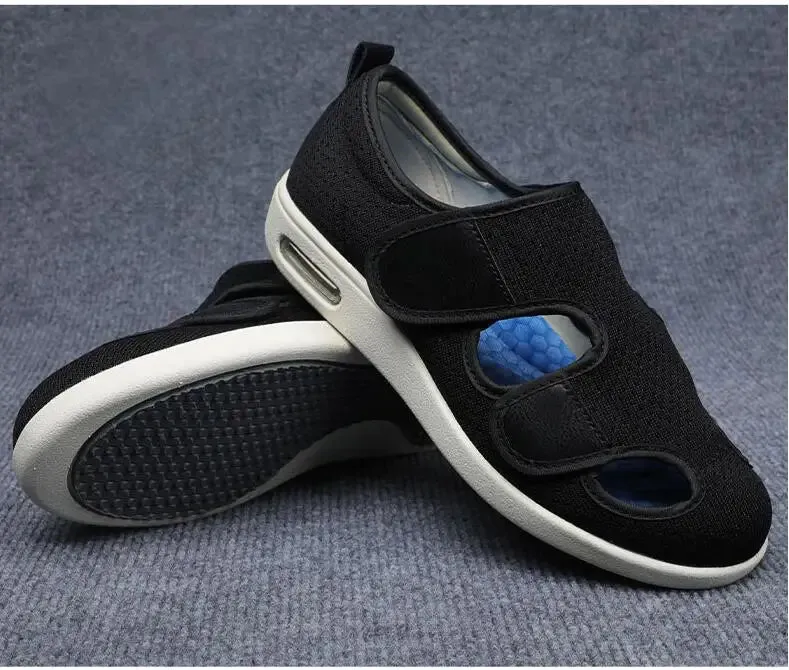 Casual Mom Dad Shoes Sandals Orthopedics Wide Feet Swollen Thumb Eversion Adjusting Soft Diabetic