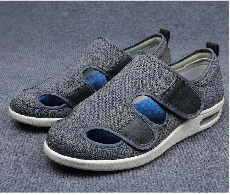 Casual Mom Dad Shoes Sandals Orthopedics Wide Feet Swollen Thumb Eversion Adjusting Soft Diabetic