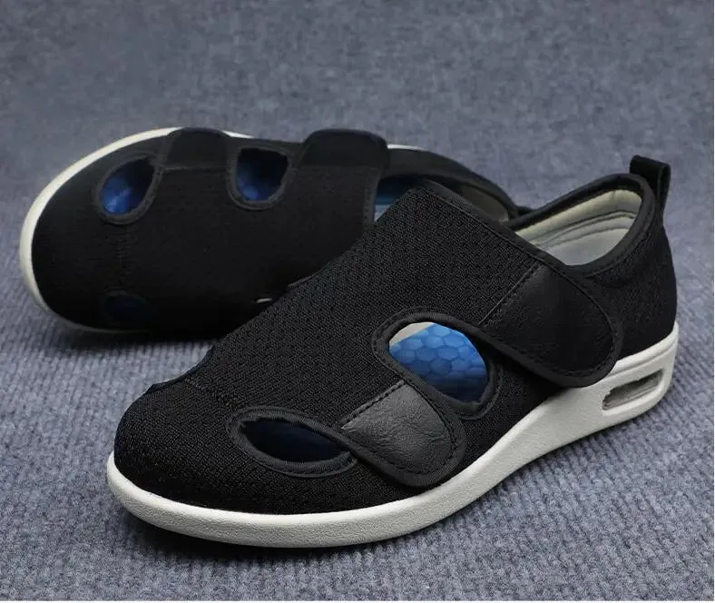 Casual Mom Dad Shoes Sandals Orthopedics Wide Feet Swollen Thumb Eversion Adjusting Soft Diabetic