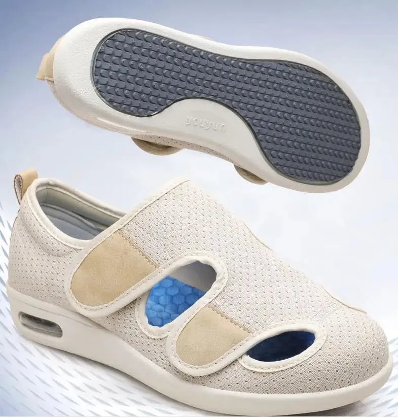 Casual Mom Dad Shoes Sandals Orthopedics Wide Feet Swollen Thumb Eversion Adjusting Soft Diabetic