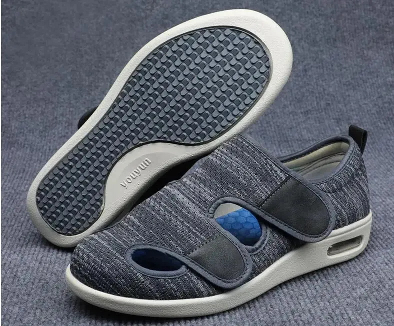 Casual Mom Dad Shoes Sandals Orthopedics Wide Feet Swollen Thumb Eversion Adjusting Soft Diabetic