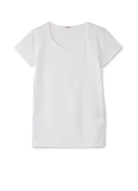 C/Pu High twisted Bare Jersey Short Sleeve T