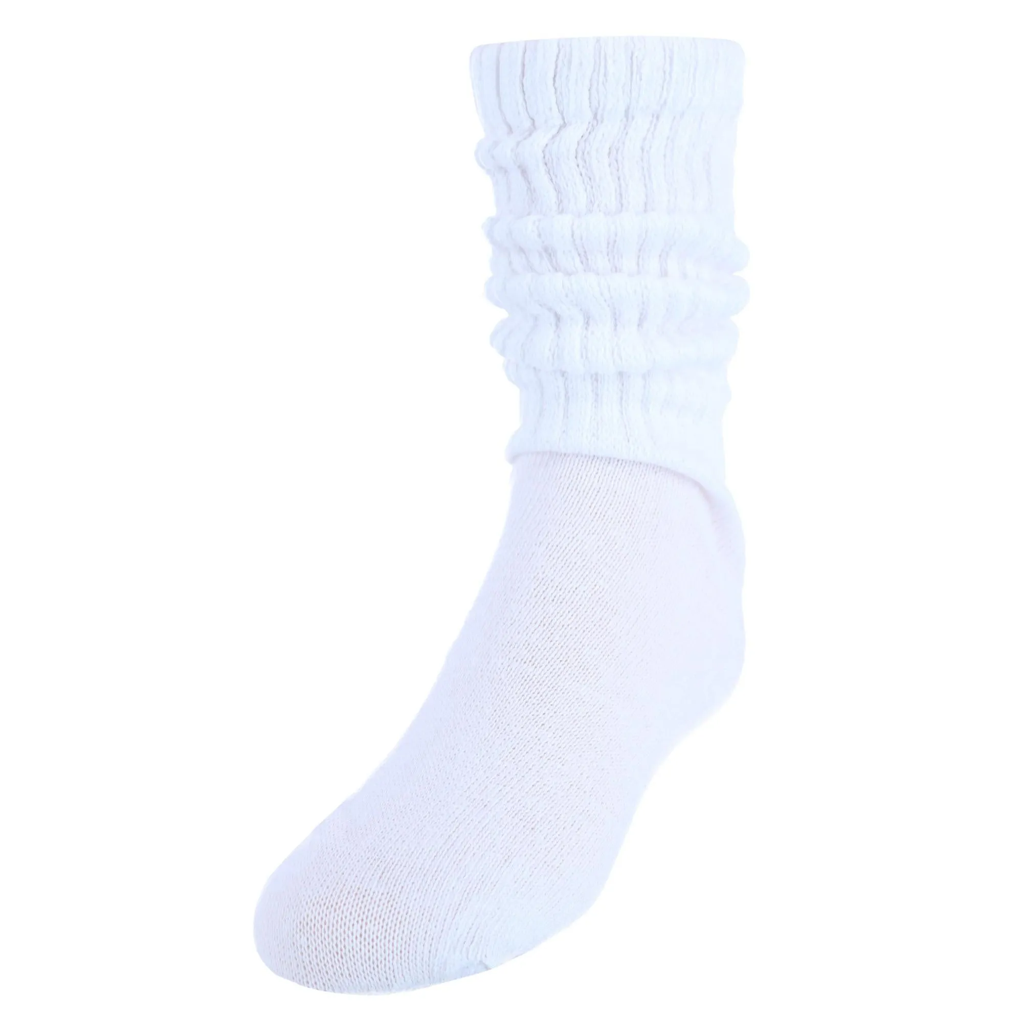 CTM® Girl's Super Soft Slouch Socks (1 Pair)