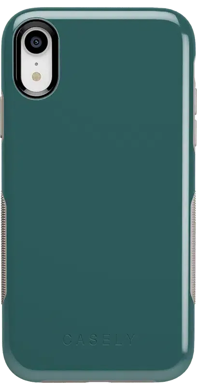 Deep Teal on Nude | Ultra-Protective Bold Case