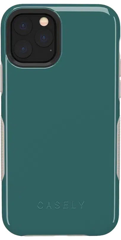 Deep Teal on Nude | Ultra-Protective Bold Case