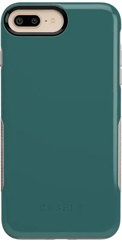 Deep Teal on Nude | Ultra-Protective Bold Case