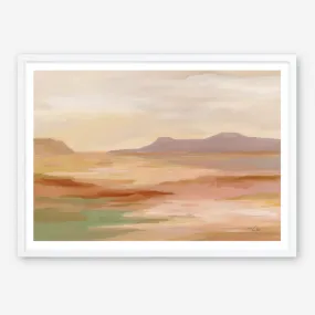 Desert Hues Walk Art Print