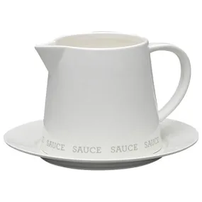 Ecology Abode Gravy Boat & Plate