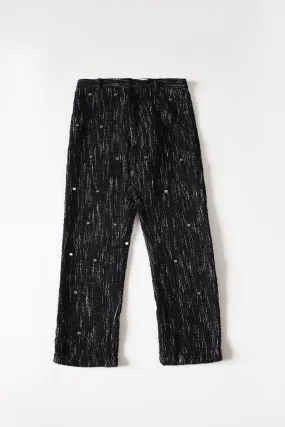 HANDWOVEN MIRROR TROUSERS