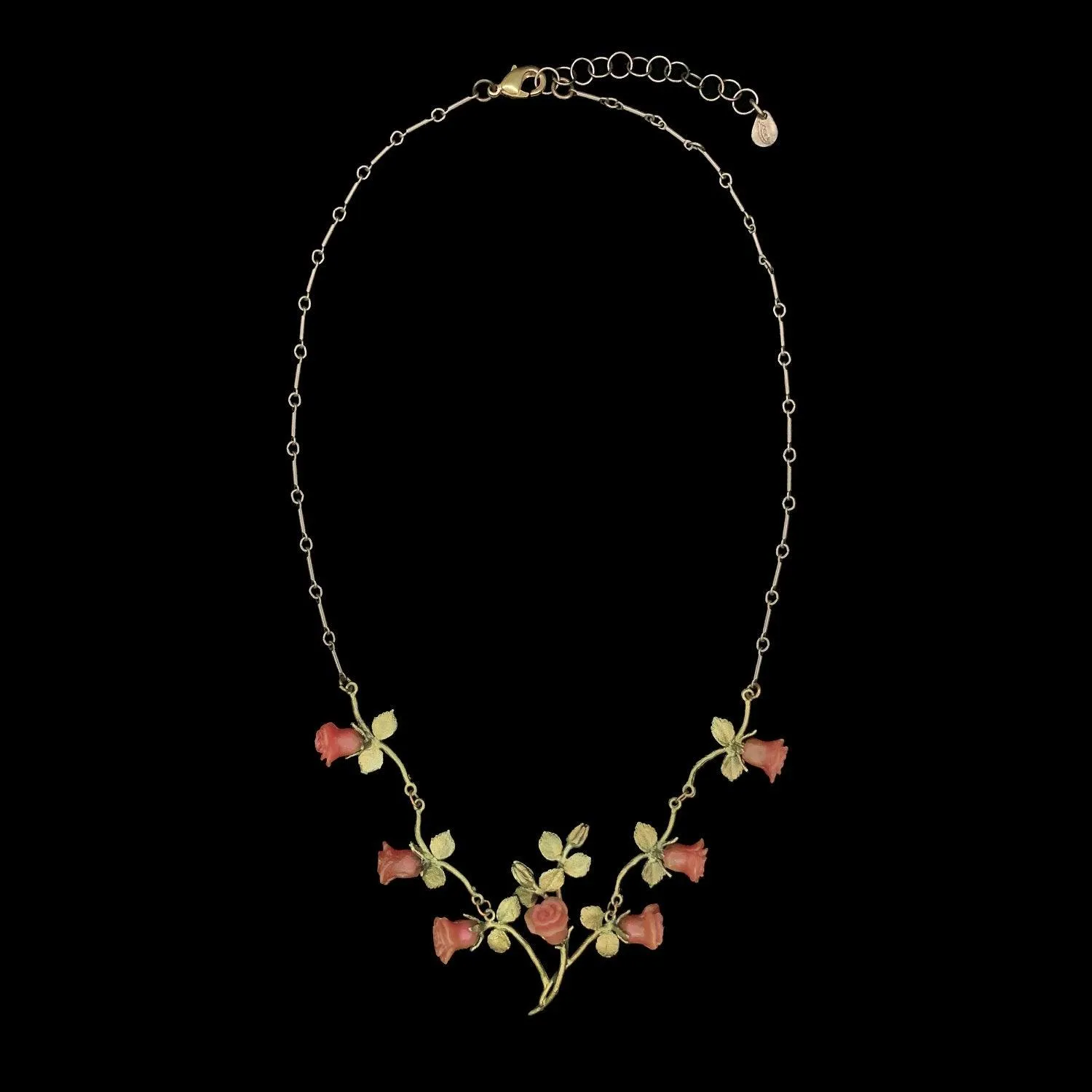 Red Rose Necklace - Vines