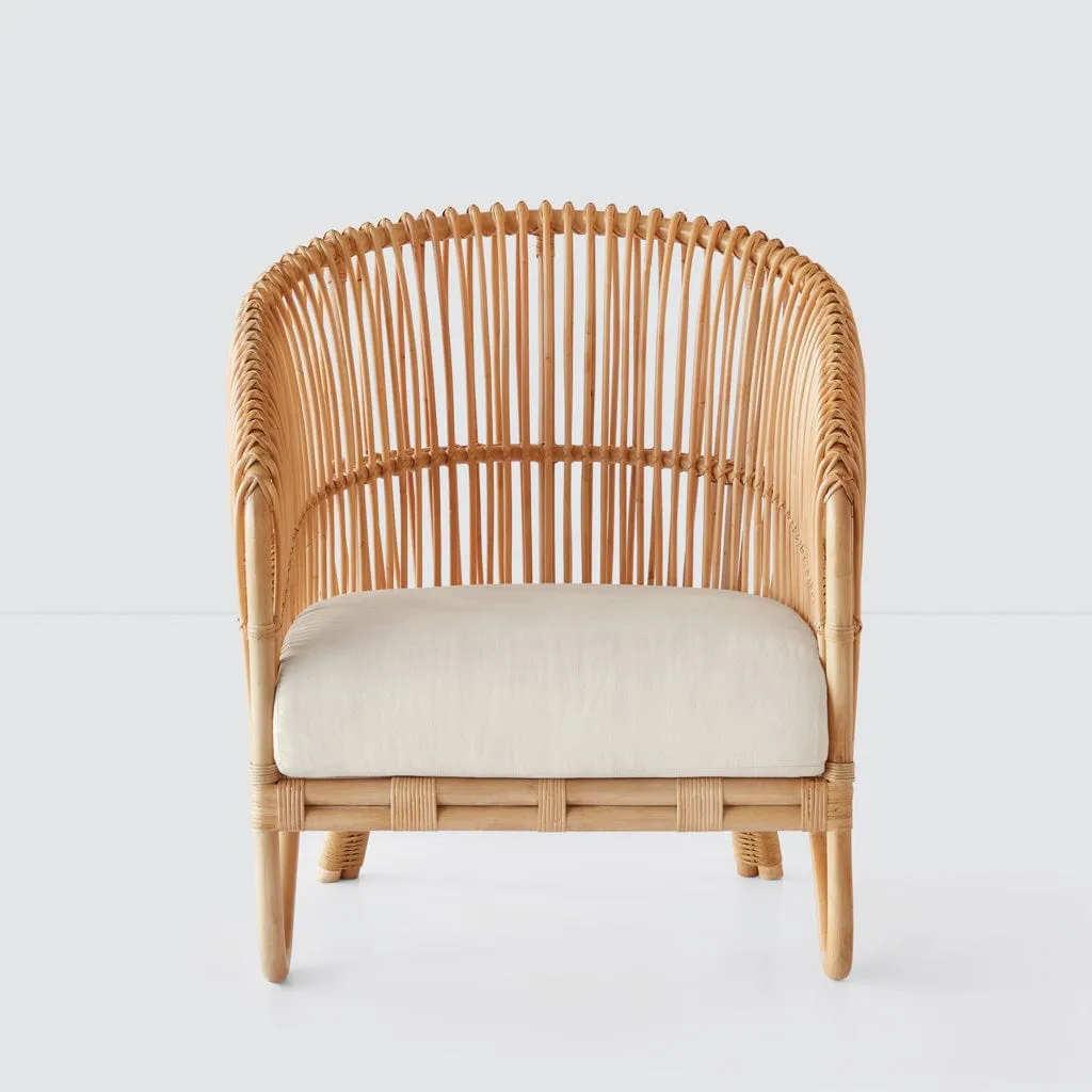 Tara Rattan Lounge Chair