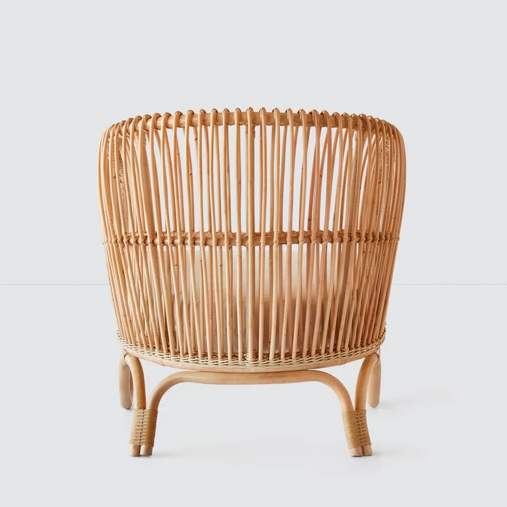 Tara Rattan Lounge Chair