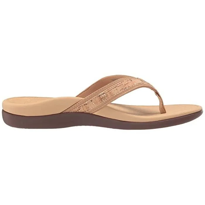 Tide II Toe Post Sandal Gold Cork