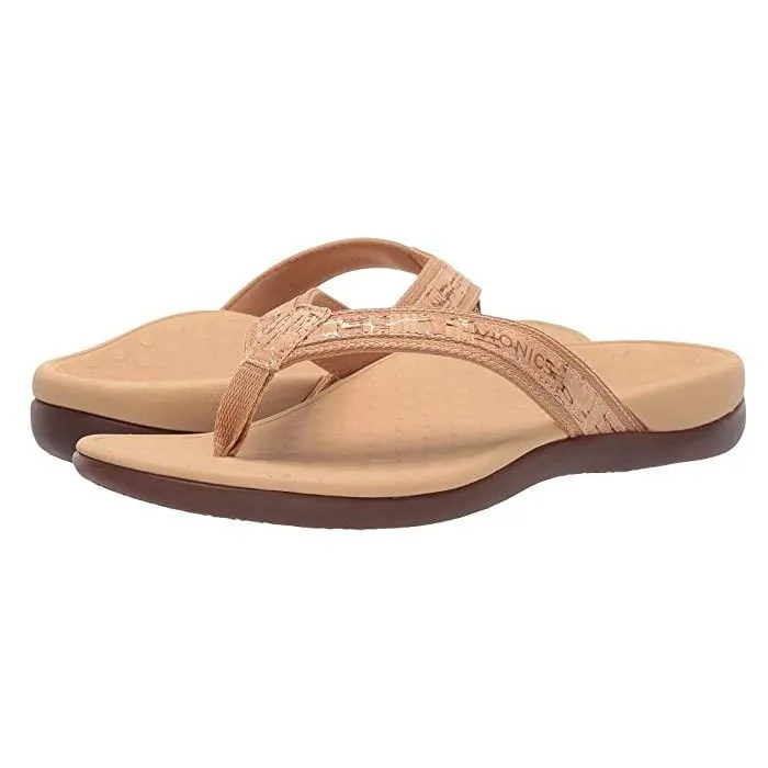 Tide II Toe Post Sandal Gold Cork