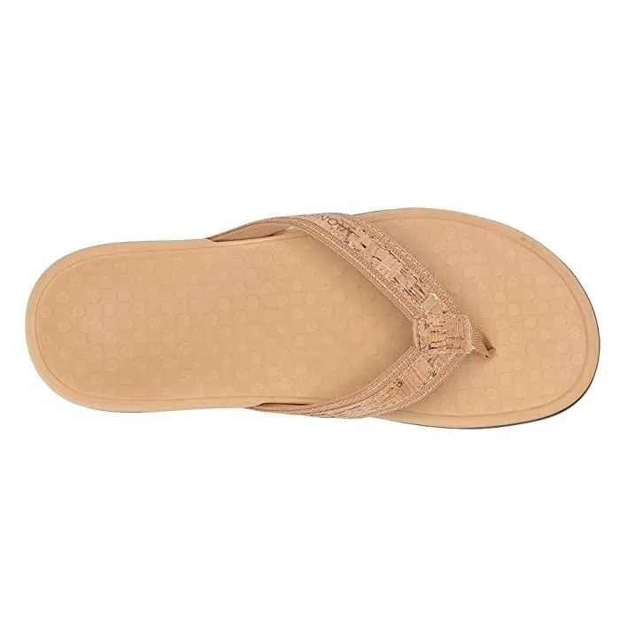 Tide II Toe Post Sandal Gold Cork