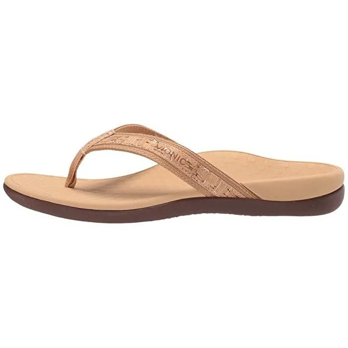 Tide II Toe Post Sandal Gold Cork