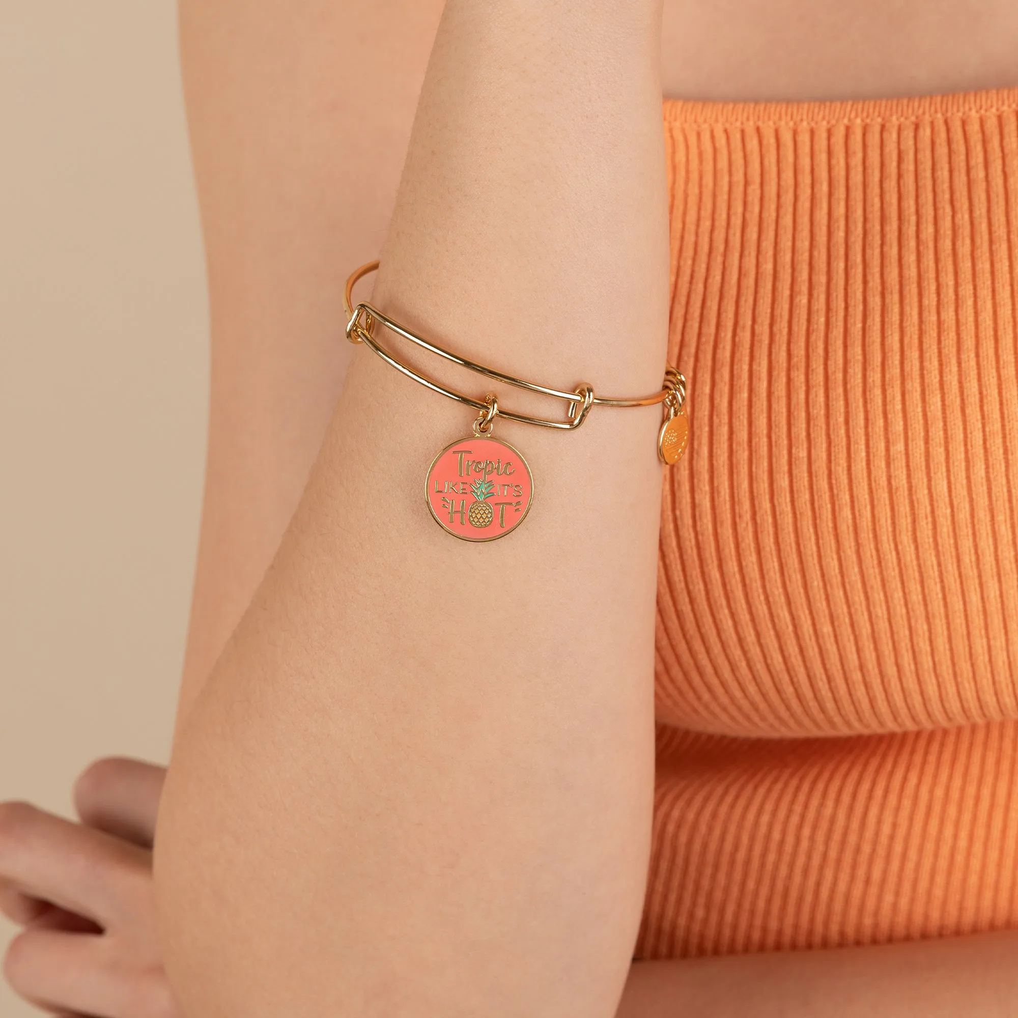 'Tropic Like It's Hot' Charm Bangle